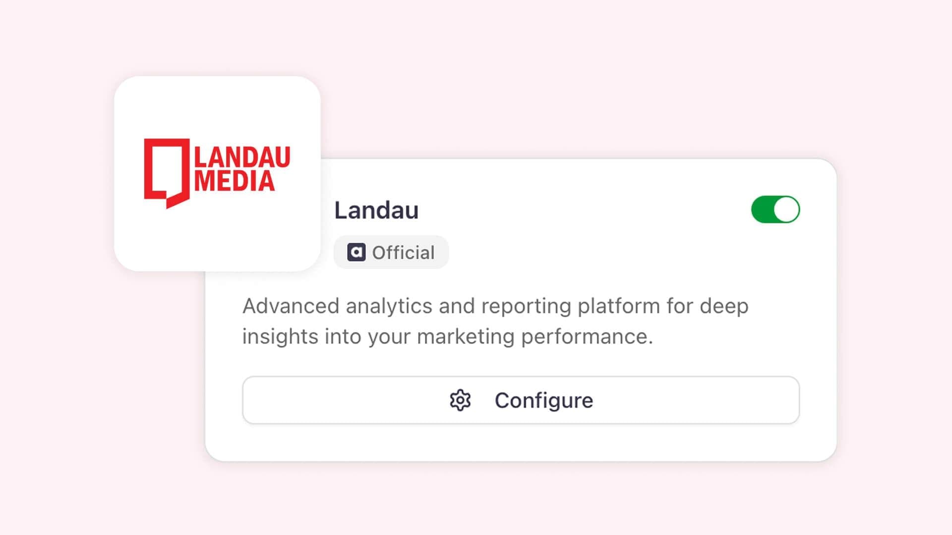 Neue Landau Media Integration