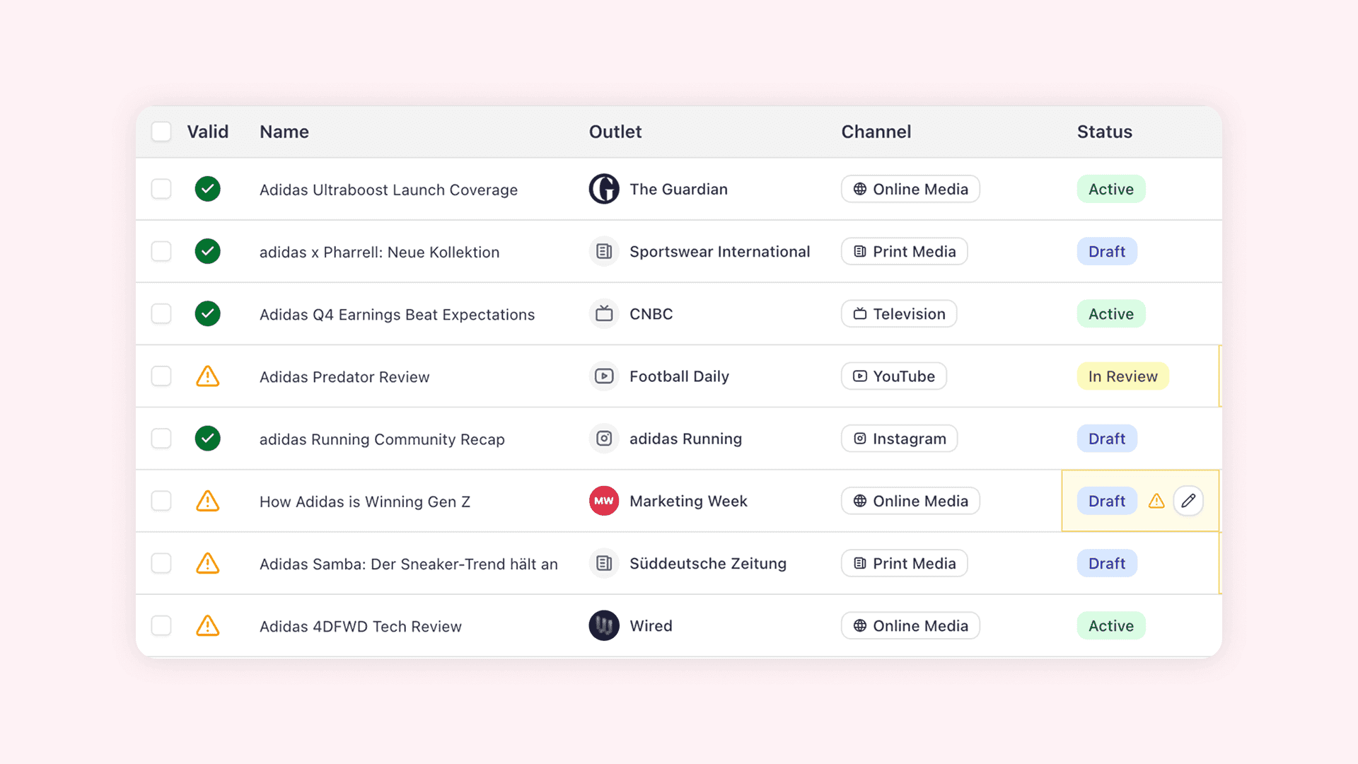 Redesigned CSV Importer